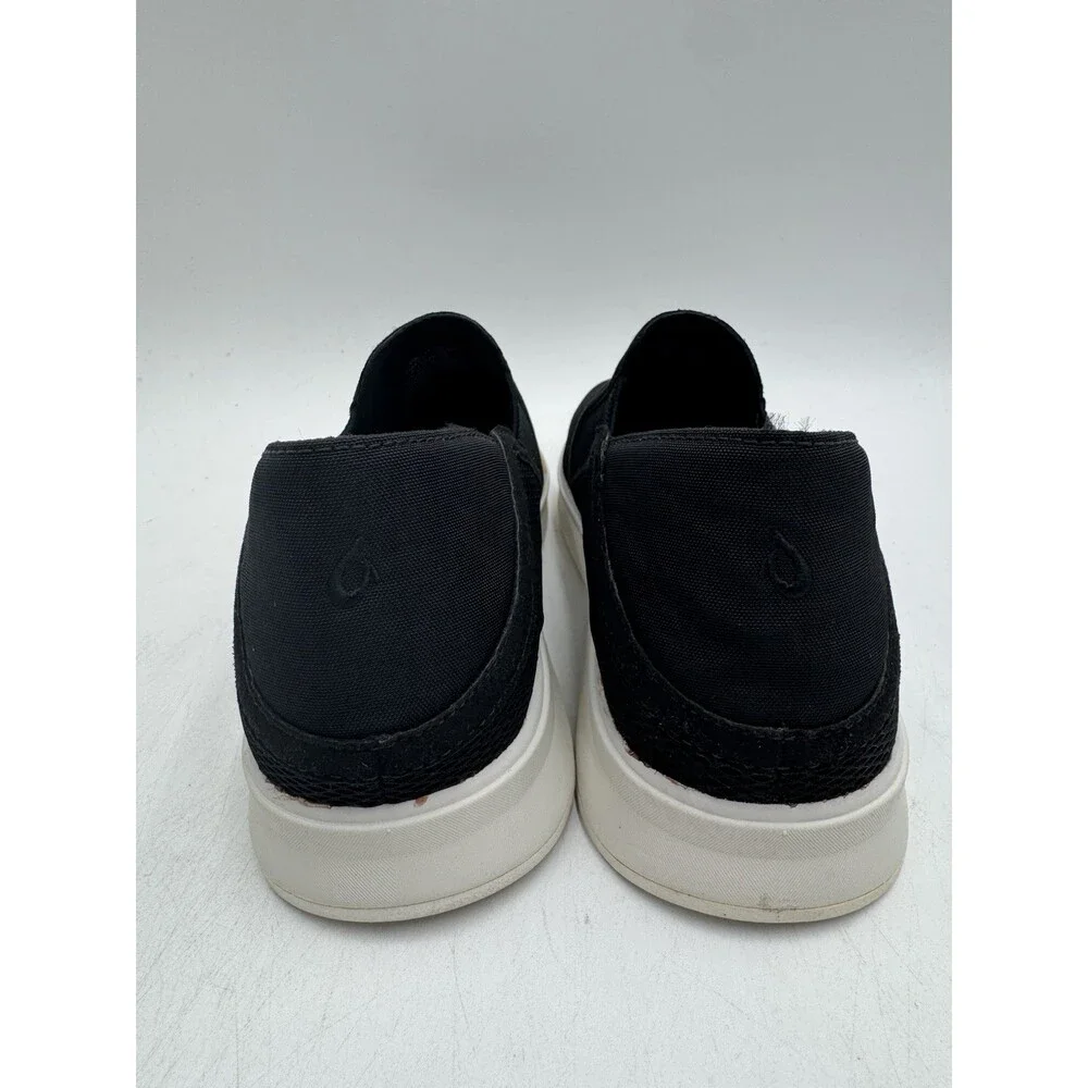 Olukai KI'IHELE Women's NEW Casual Slip On Shoe Black Multiple Sizes